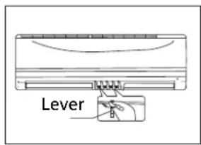 QLIMA SC 3637 - Adjusting the horizontal Air Flow Direction (up - down) - 1