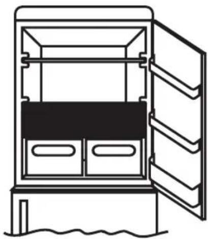 CANDY CKCS 6186 IXV1 - Refrigerated section – Chill (not all models) - 1