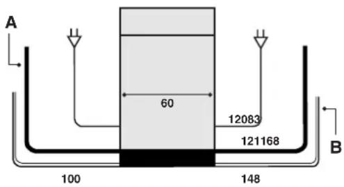 INDESIT DI 623 - Connecting the water and electricity supplies - 1