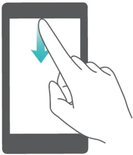 HUAWEI P smart Pro - Ouvrir le panneau de notifications pour accéder à des informations importantes - 1