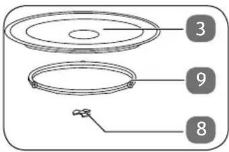 QUIGG MD 16550 - Accessoires plaatsen - 1