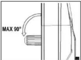 MAX 90°