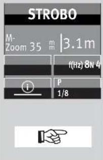 METZ Mecablitz 64 AF1 digital - Setting the flash frequency (f(Hz)) - 1