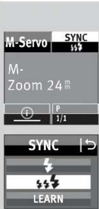 METZ Mecablitz 64 AF1 digital - Setting SERVO flash mode - 1