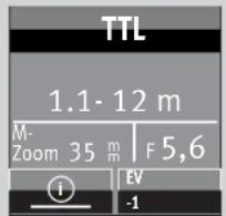 METZ Mecablitz 64 AF1 digital - Helles Motiv vor dunklem Bildhintergrund: Negativer Korrekturwert. - 2