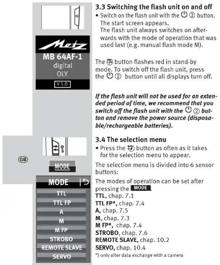METZ Mecablitz 64 AF1 digital - Replacing batteries - 2