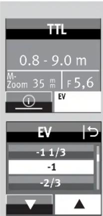 METZ Mecablitz 64 AF1 digital - Soggetto scuro su sfondo bianro: valore di correzione positivo. - 1