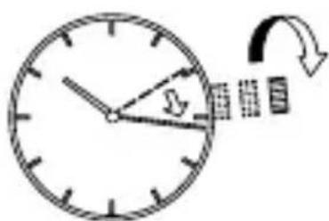 ORIENT Contemporary EU00008B - PUESTA EN HORA Y AJUSTE DE LOS DIAS DE LA SEMANA [ES(46C), ET(46B)] - 2