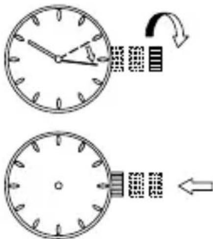 ORIENT Contemporary EU00002U - EINSTELLLEN DER UHRZEIT UND DES WOCHENTAGS [EV(46E)] - 2