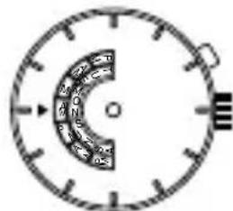 ORIENT Sports ET0X002W - Example: Changing the display from SUN AM to MON AM - 3