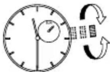 ORIENT Sports ET0V003B - EINSTELLLEN DER UHRZEIT UND DES WOCHENTAGS [ES(46C), ET(46B)] - 2