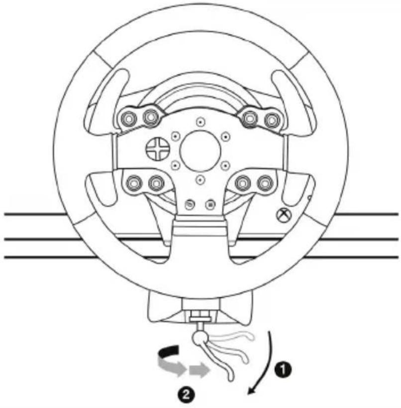 THRUSTMASTER TMW Pro Force Feedback (Xbox One) - Τοποθέτηση τιμονιέρας σε τραπέζι ή γραφείο - 3