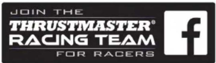 JOIN THE THRUSTMASTER® RACING TEAM FOR RACERS