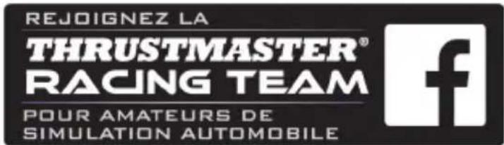 REJOIGNEZ LA THRUSTMASTER® RACING TEAM POUR AMATEURS DE SIMULATION AUTOMOBILE