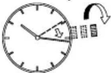 ORIENT Classic ET0T004D - ◆ EINSTELLEN DER UHRZEIT UND DES WOCHENTAGS [ES(46C), ET(46B)] - 2