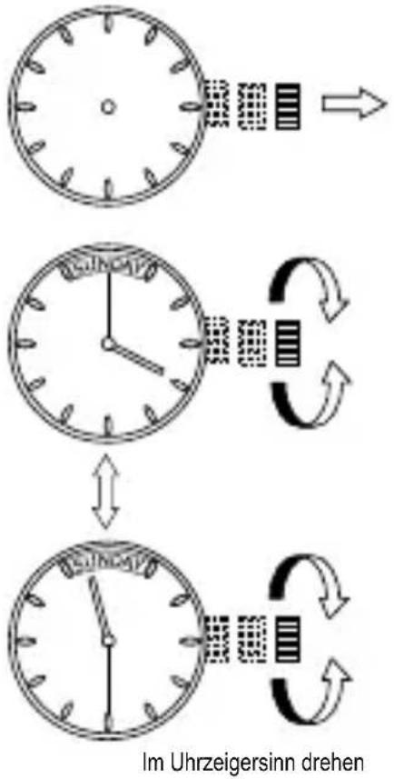 ORIENT Classic ET0T004D - ◆ EINSTELLEN DER UHRZEIT UND DES WOCHENTAGS [EV(46E)] - 1