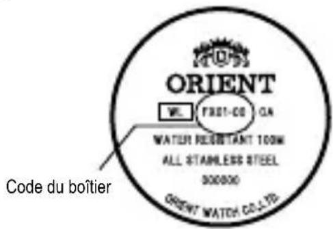 ORIENT Classic ET0T004D - Recherche par code de boîtier - 1