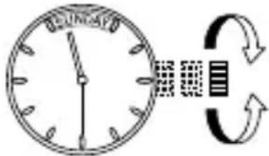 ORIENT Classic ET0T004D - ◆ IMPOSTAZIONE DELL'ORA [EU(46D), FX(46Y), FE(46P), FN(46V), FP(46W)] - 7