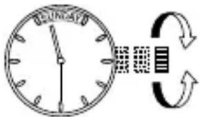 ORIENT Contemporary ET0P001W - IMPOSTAZIONE DELL'ORA E DEL GIORNO DELLA SETTIMANA [EV(46E)] - 3