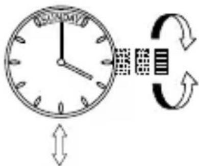 ORIENT Contemporary ET0P001W - RÉGLAGE DE L'HEURE ET AJUSTEMENT DU JOUR DE LA SEMAINE [EV(46E)] - 2