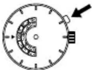 ORIENT Sports ET0N001D - Example: Changing the display from SUN AM to MON AM - 2