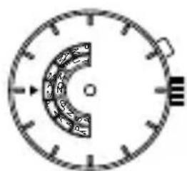 ORIENT Sports ET0N001D - ◆ AJUSTE DEL DÍA DE LA SEMANA Y AM/PM [FN(46V)] - 2