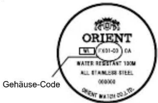 ORIENT Sports ET0N001D - Suchen nach dem Gehäusecode - 1