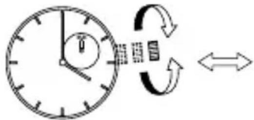 ORIENT Sports ET0N001D - ◆ IMPOSTAZIONE DELL'ORA E DEL GIORNO DELLA SETTIMANA [ES(46C), ET(46B)] - 1