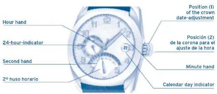 FESTINA F20417 - DISPLAYS AND BUTTONS - 1