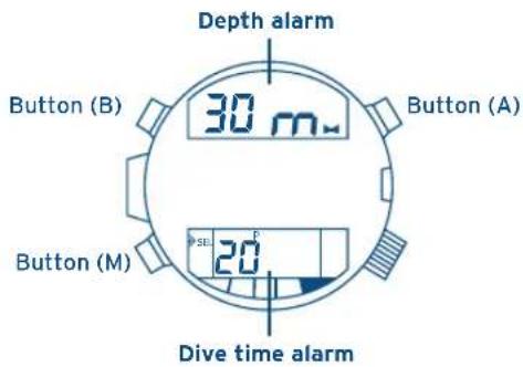FESTINA F6694 - DIVE ALARM MODES - 1