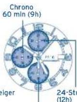 FESTINA F6729 - [FUNKTION: DUALZEIT] - 2