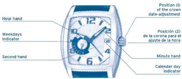 FESTINA F20280 - DISPLAYS AND BUTTONS - 1