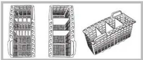 HOTPOINT-ARISTON LI 460.CHA - Cestino delle posate - 1