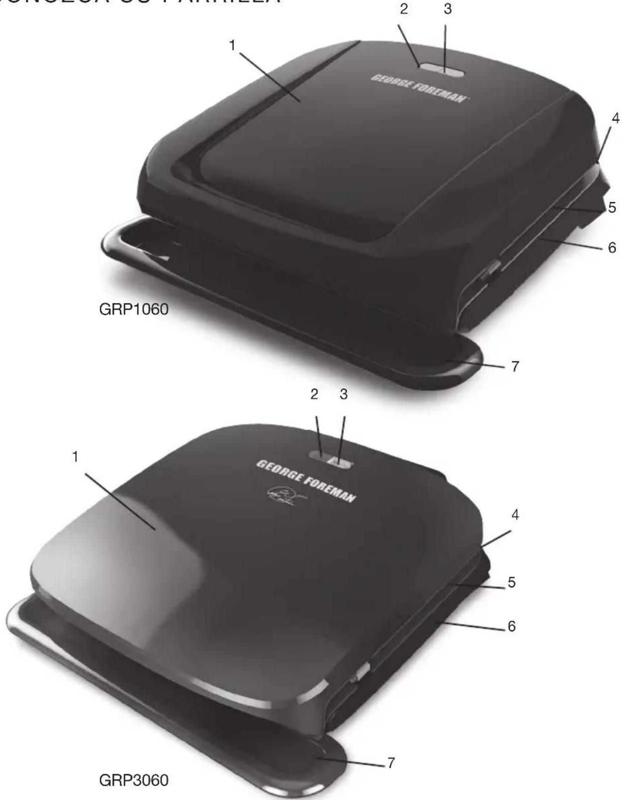 GEORGE FOREMAN GRP1060 - CABLE ÉLECTRICO - 1