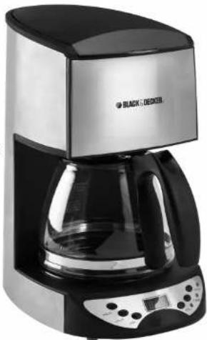 BLACK & DECKER UCM7 - Cafetière programmable de 10 tasses - 1