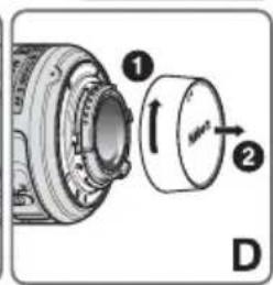 NIKON Nikkor AFS DX 35mm f1.8G - ■ バント綜合せの方法（圖A） - 3
