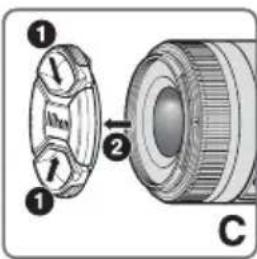 NIKON Nikkor AFS DX 35mm f1.8G - ■ バント綜合せの方法（圖A） - 2
