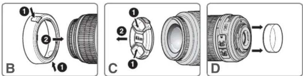 NIKON Nikkor AFS DX 1855mm f3.55.6G VR - Denominazione - 2