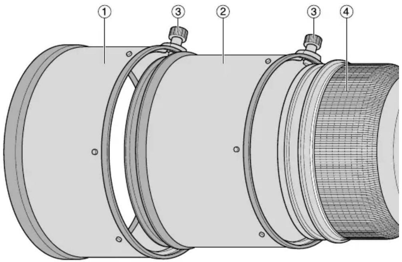 NIKON Nikkor AFS 500mm f4G ED VR - AF-S NIKKOR 500mm f/4G ED VR 1. Nomenclature (): Reference page - 3
