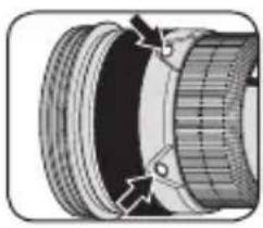 NIKON Nikkor AFS 200400mm f4G ED VR II - ■ Interruptor de selección de la función de enfoque y botón de enfoque (Véase pág. 66 para cámaras compatibles.) - 2