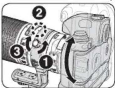 NIKON Nikkor AFS 200400mm f4G ED VR II - Ändern der Kameraposition - 1