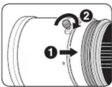 NIKON Nikkor AFS 200400mm f4G ED VR II - 安装遮光罩 - 1