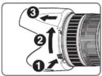 NIKON Nikkor AFS 70200mm f2.8G ED VR II - 取外方 - 1