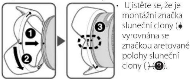 NIKON Nikkor AFS 1635mm f4G ED VR - ■ Použití sluneční clony - 1