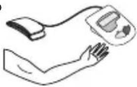 Geratherm Desktop GP6621 - Colocacion del brazalete neumatico - 1