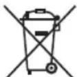 BOMANN WK 5012 CB - Meaning of the "Dustbin" Symbol - 1