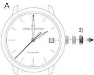 Girard-Perregaux Laureato 80189D11A182311A - TpexnoHOnHHa TOnOBka - 3