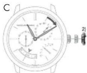 Girard-Perregaux Laureato 80189D11A182311A - Hour and minute - 3