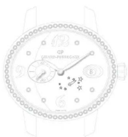 Girard-Perregaux Laureato 80189D11A182311A - Setting - 2