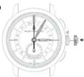 Girard-Perregaux Laureato 80189D11A182311A - Zweite Zeitzone (Ortszeit) - 2